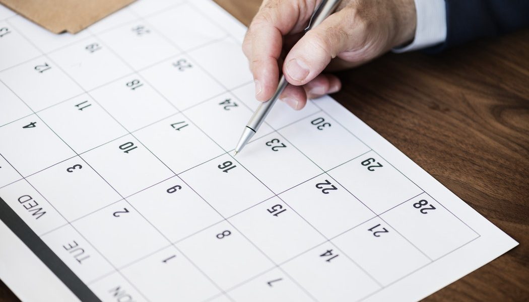 Calendar Planning Monthly Gift